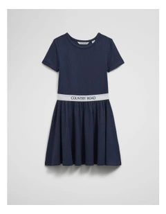 Flippy T-shirt Shirt Dress in French Navy