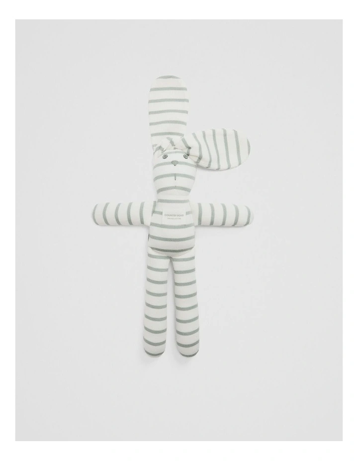 Organically Grown Cotton Stripe Rib Bunny image 1
