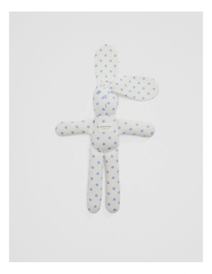 Organically Grown Cotton Waffle Bunny image 1