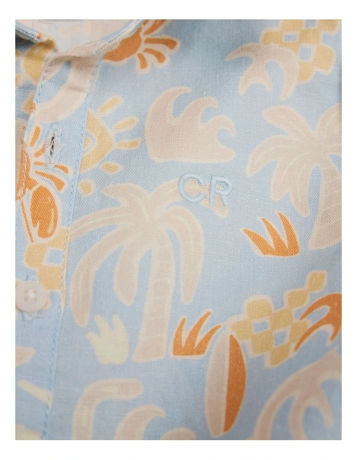 Beach Days Romper in Multi image 2