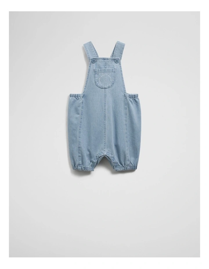 Denim Overall in Chambray image 1