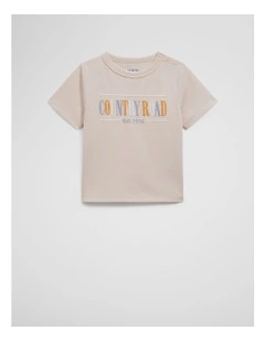 Australian Cotton Heritage T-shirt in Shell