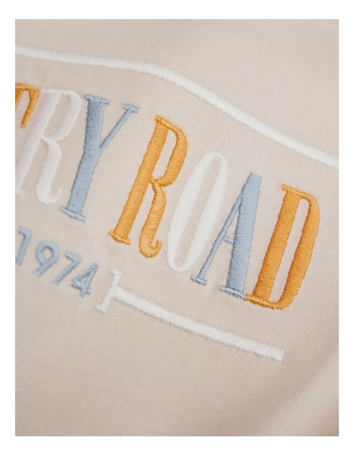 Australian Cotton Heritage T-shirt in Shell image 2