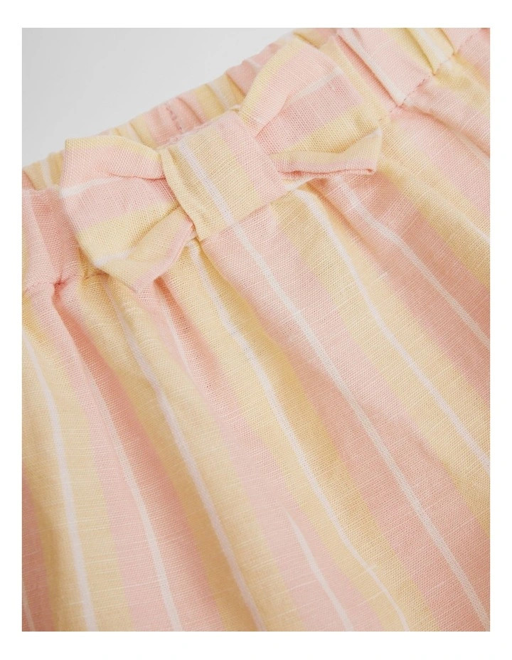 Bow Bloomer in Multi Stripe image 2
