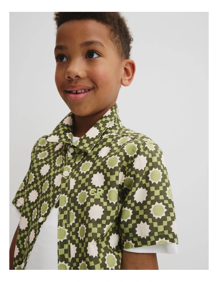 Star Geometric Short in Pear image 2