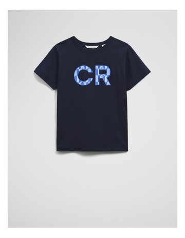 Navy Geo Print colour