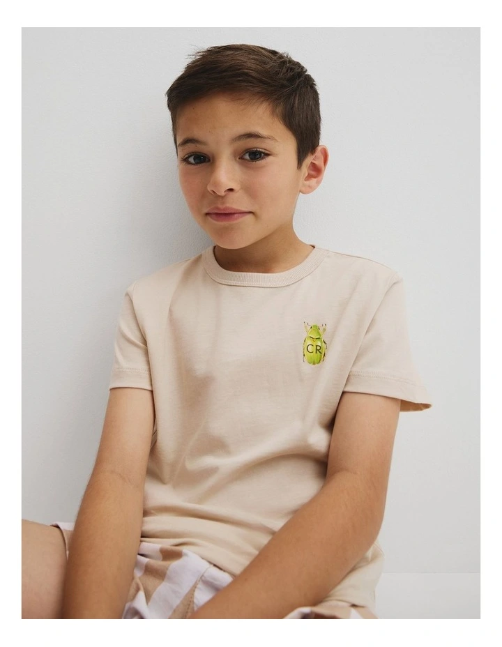 Bug Life T-shirt in Oat image 1