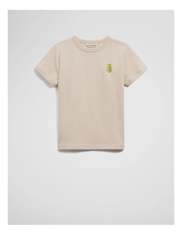 Bug Life T-shirt in Oat image 4