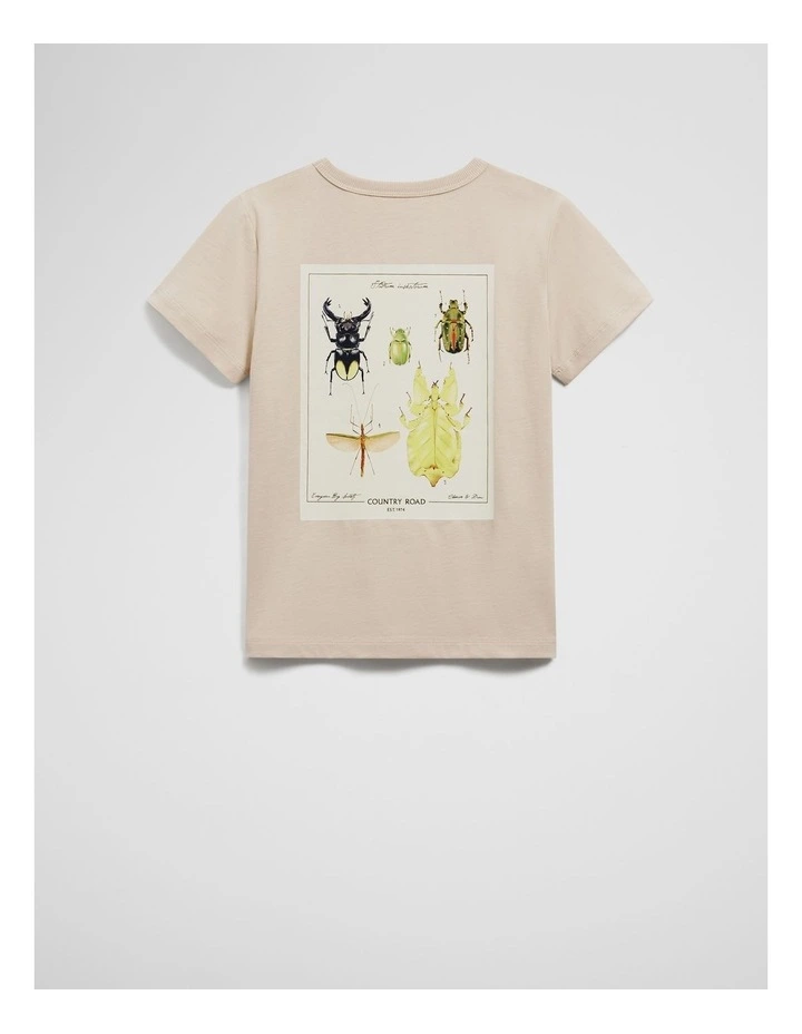 Bug Life T-shirt in Oat image 5