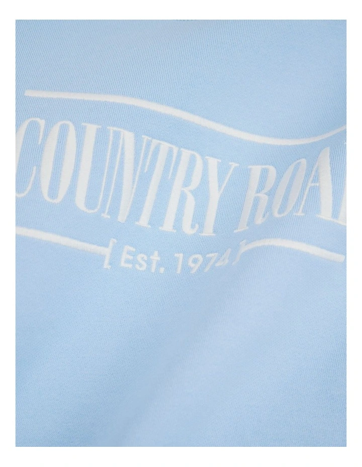 Australian Cotton Heritage Sweat in Cloud image 3