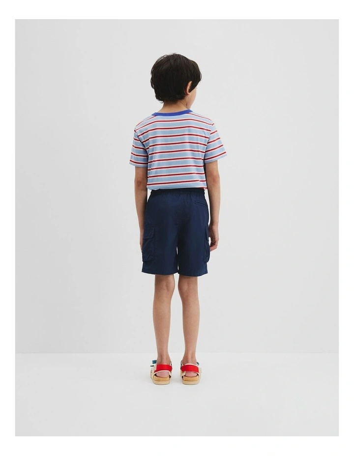 Soft Cargo Short in Navy image 3