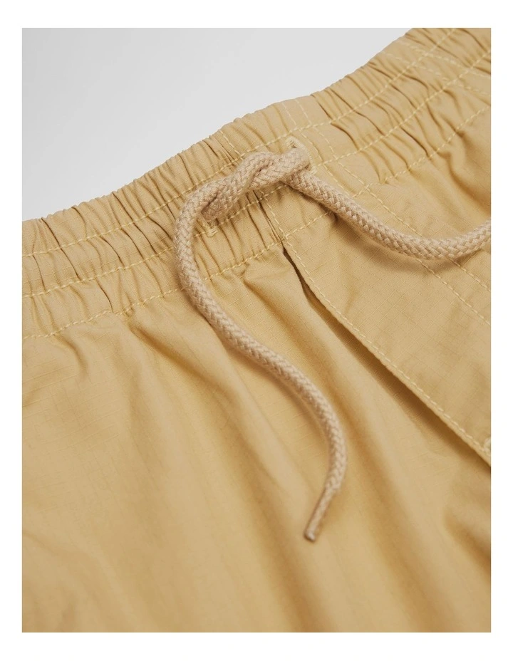 Soft Cargo Short in Mustard image 2