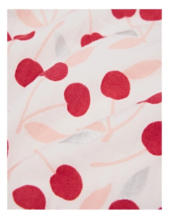 Cherry Frilled Romper in Multicolour image 2