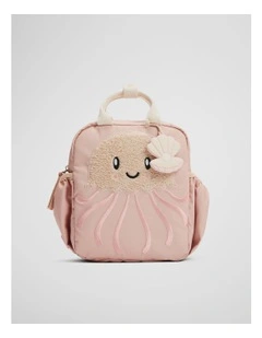 Mini Backpack in Coral