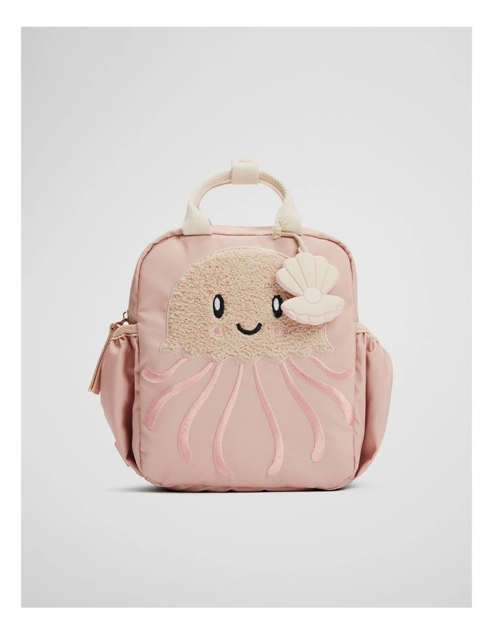 Mini Backpack in Coral image 1