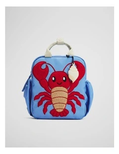 Mini Backpack in Rich Red