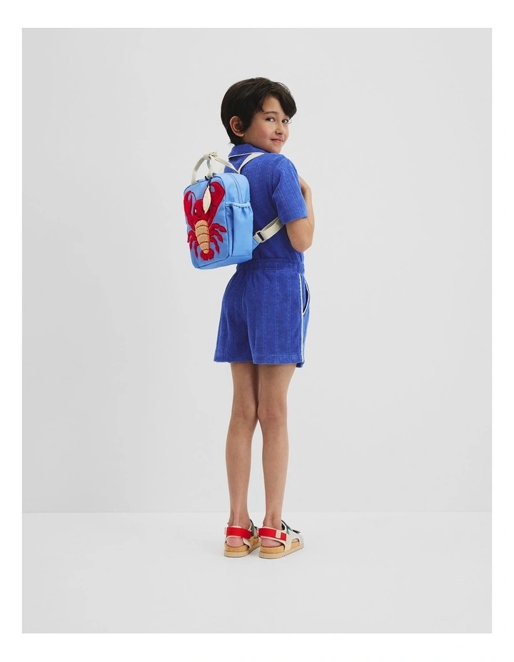 Mini Backpack in Rich Red image 2