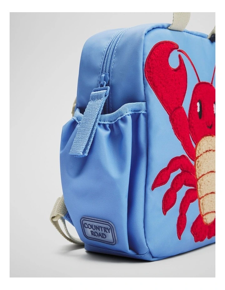 Mini Backpack in Rich Red image 4