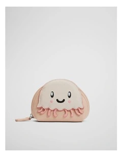Jellyfish Purse in Coral
