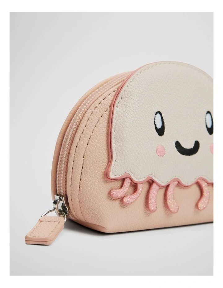 Jellyfish Purse in Coral image 2