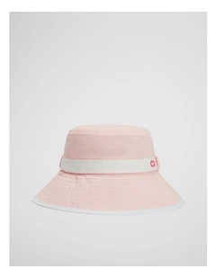 Cr Bucket Hat in Coral