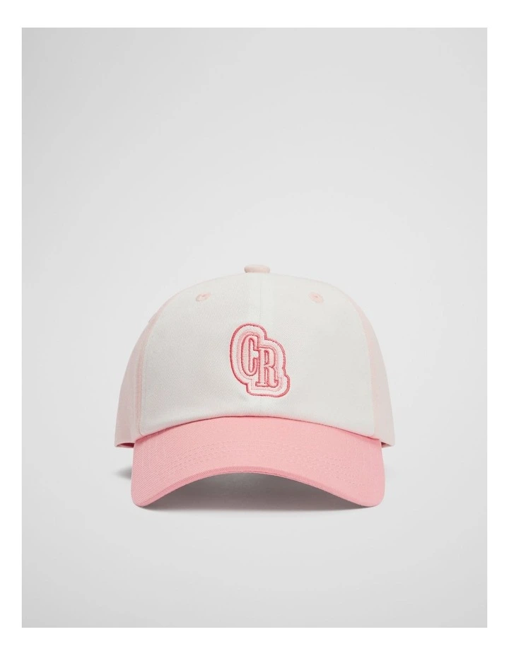 Cr Varsity Cap in Pink Multi image 1