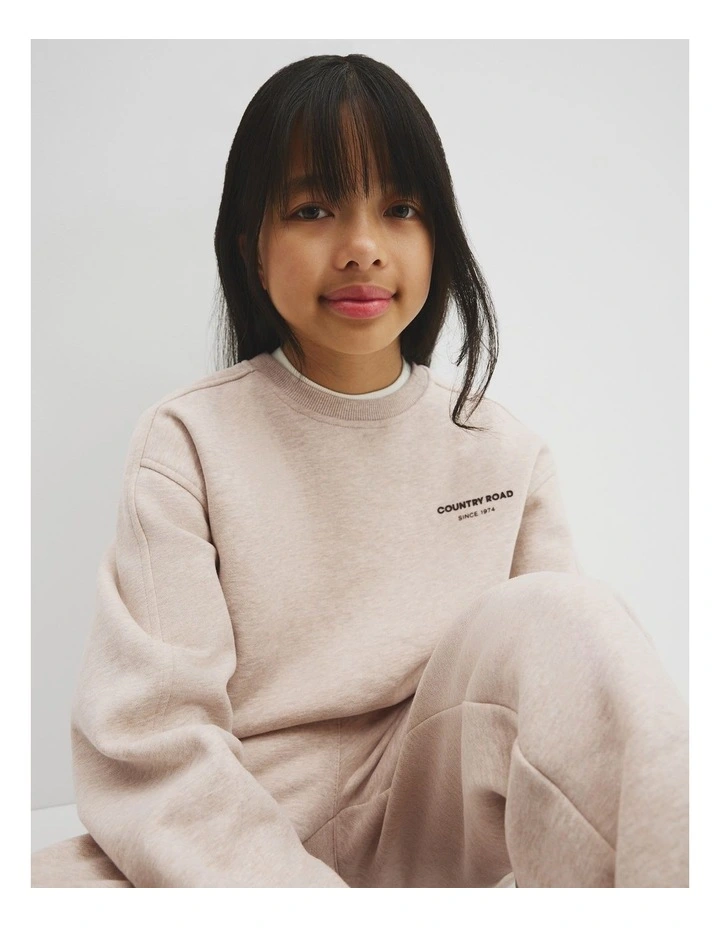 Teen Modern Sweat in Stone Marle image 4