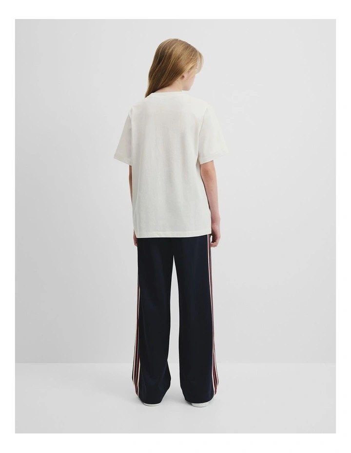 Osize Print T-shirt in Marshmallow image 4