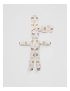 Organically Grown Cotton Bear Bunny in Marshmallow