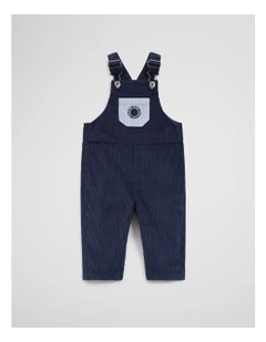 Cord Overalls in Navy