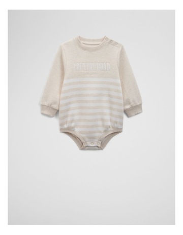 Oatmeal Marle Stripe colour