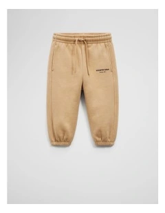 Australian Cotton Modern Track Pant in Honey