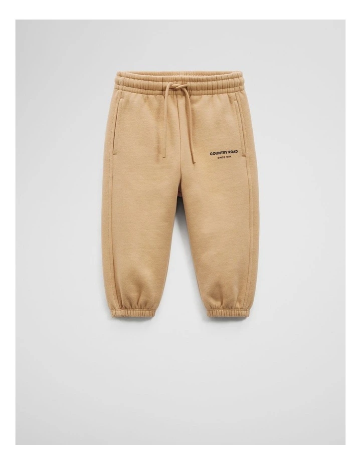 Australian Cotton Modern Track Pant in Honey image 1