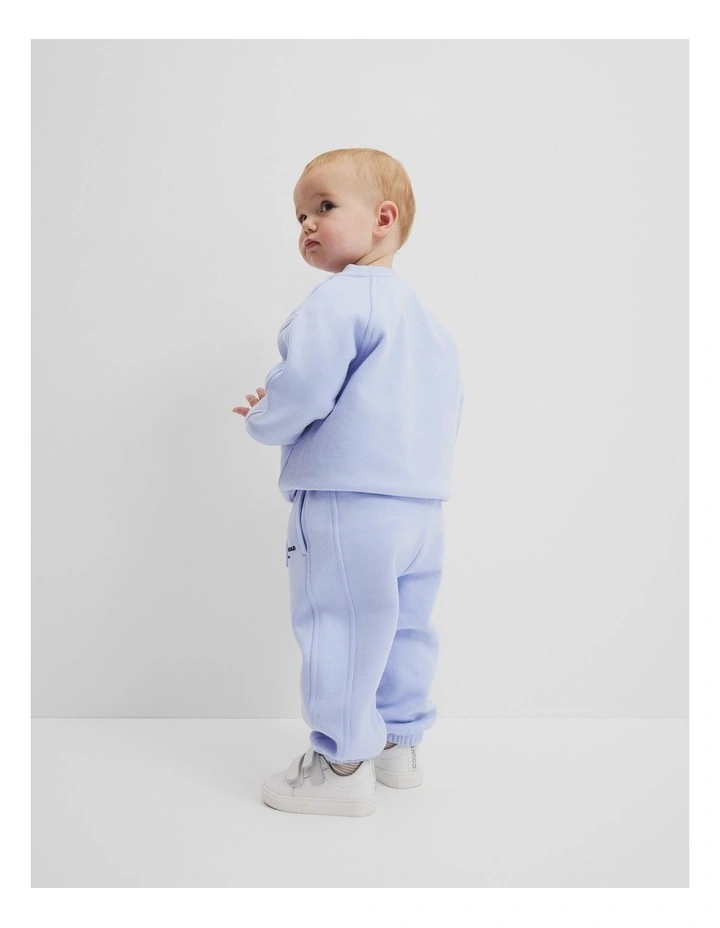 Australian Cotton Modern Track Pant in Bluebell image 3