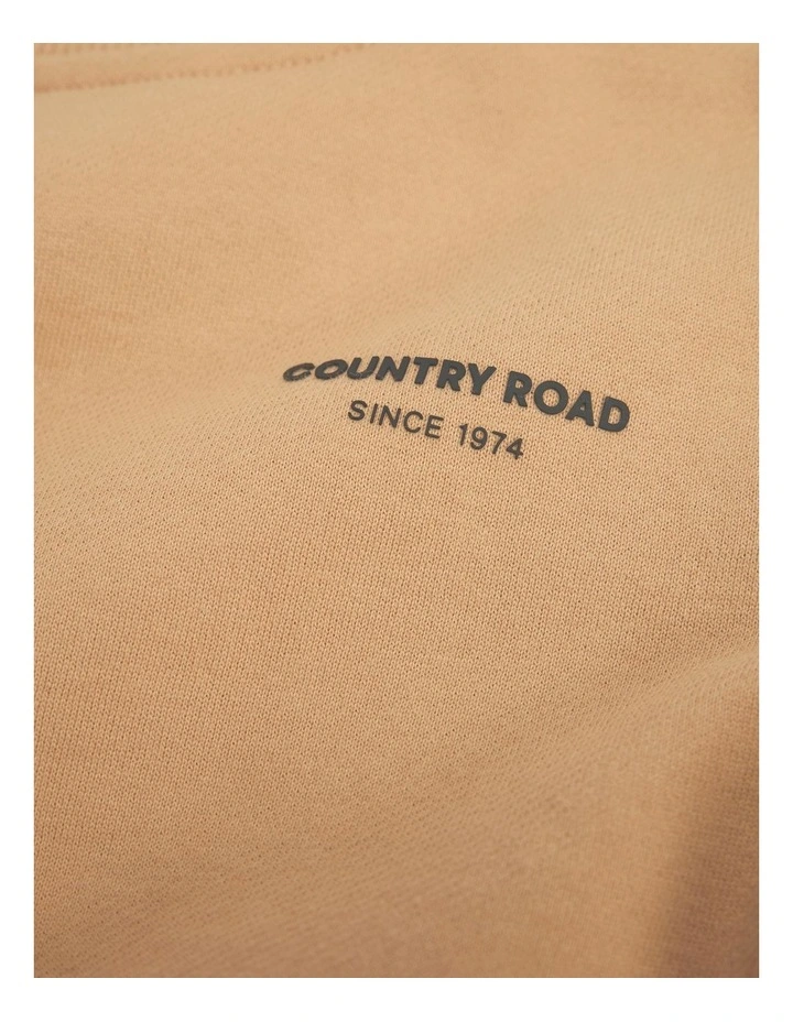 Australian Cotton Modern Sweat Top in Honey image 2