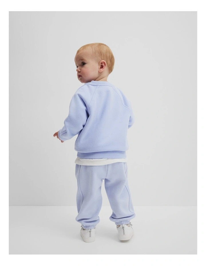 Australian Cotton Modern Sweat Top in Bluebell image 3