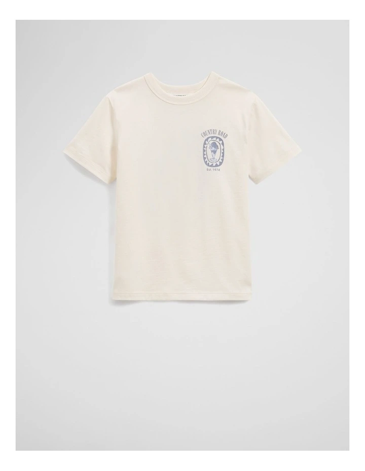 Ice Cream T-shirt in Vanilla image 4