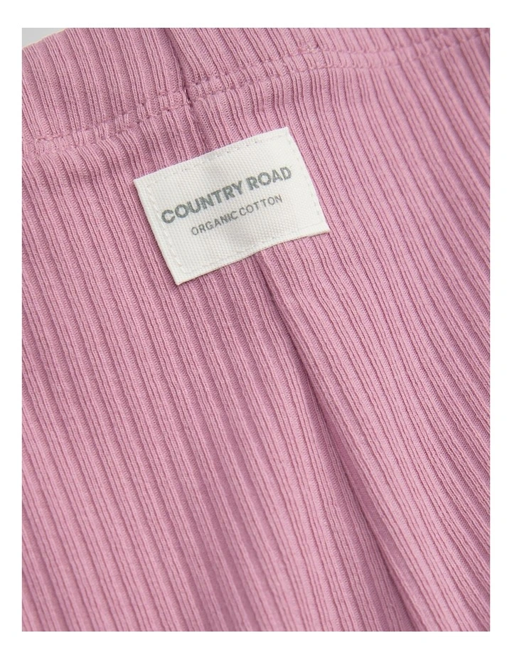 Rib Bike Short in Berry image 5