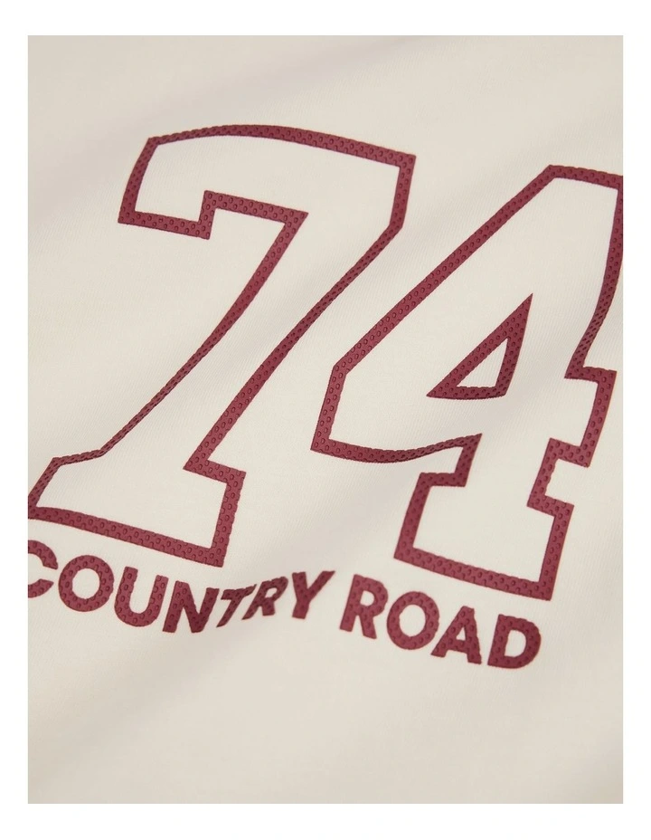 74 Ringer T-shirt in Oyster image 2