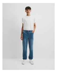 Teen Denim Jogger in Denim