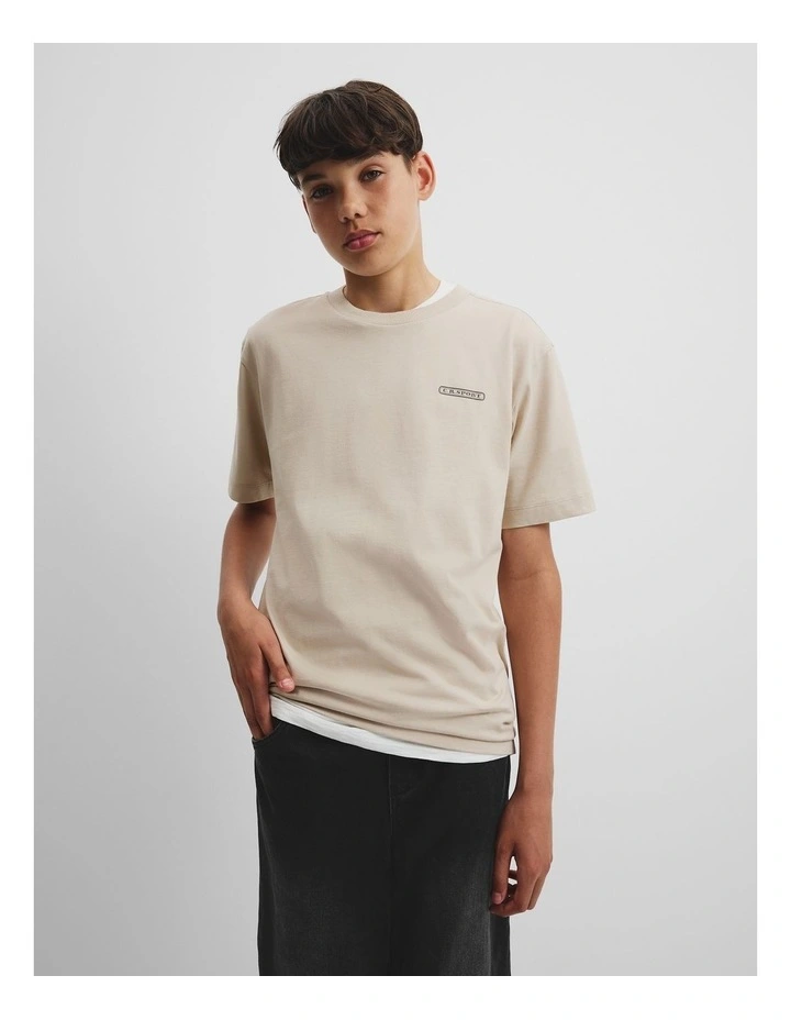 Teen Sports Club T-shirt in Wafer image 2