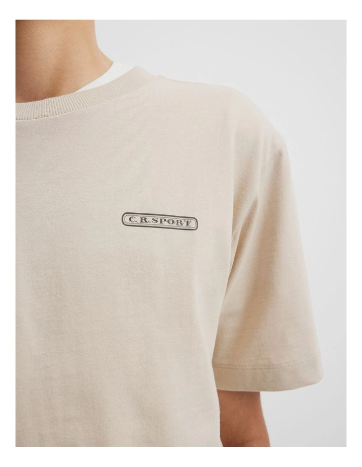 Teen Sports Club T-shirt in Wafer image 3