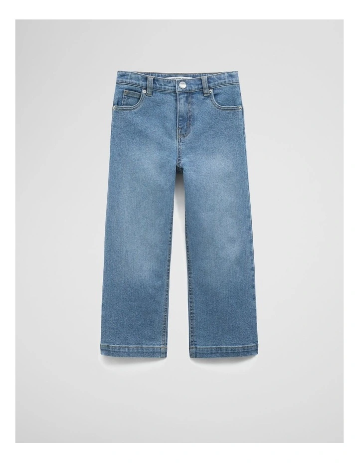 Hi Rise Pocket Jean in Dark Indigo image 4