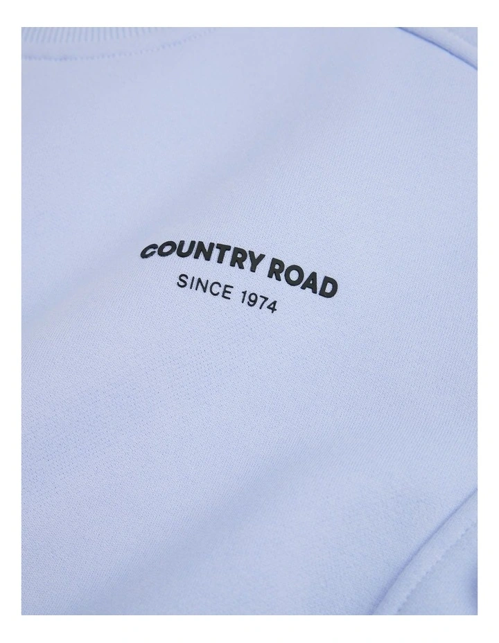 Australian Cotton Modern Sweat in Bluebell image 5