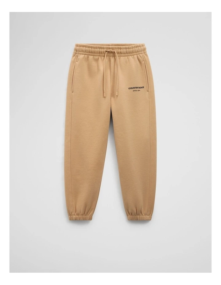 Australian Cotton Modern Track Pant in Honey image 1