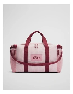 Cord Spliced Weekender in Playful Pink