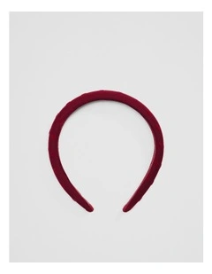 Heart Headband in Currant