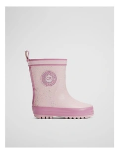 Classic Gumboot in Mineral Pink Multi