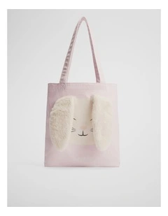 Bunny Mini Tote Bag in Playful Pink