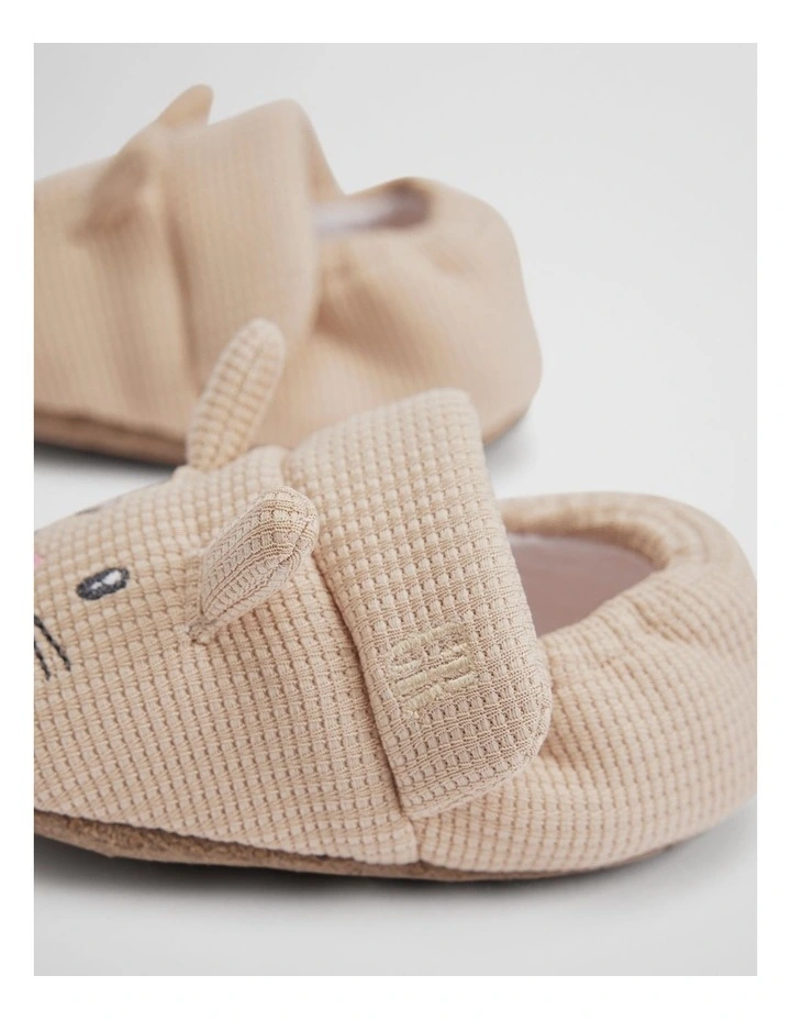 Baby Bunny Bootie in Oatmeal Marle image 4
